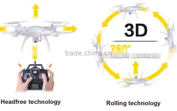 Hot Selling Product rc Quadcopter 4CH 6-axis Airplane Drone Syma X5sw photo-4