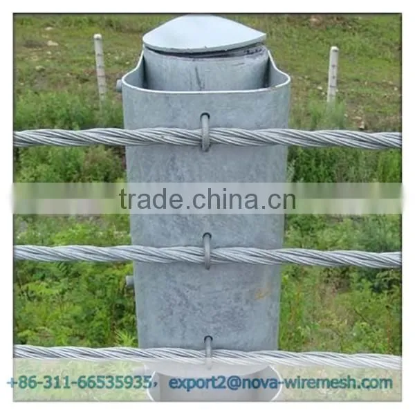 Cable Wire Fence / Highway Guardrail Cable Barrier photo-4