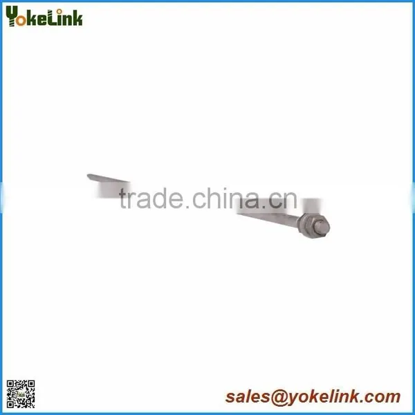 Hot Dip Galvanized Earth Spike With 2 Hex Nut photo-2