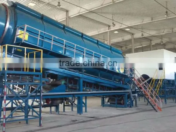 Hydraulic Waste Sorting System MSW Urban Waste Sorting Equipment to RDF , SRF