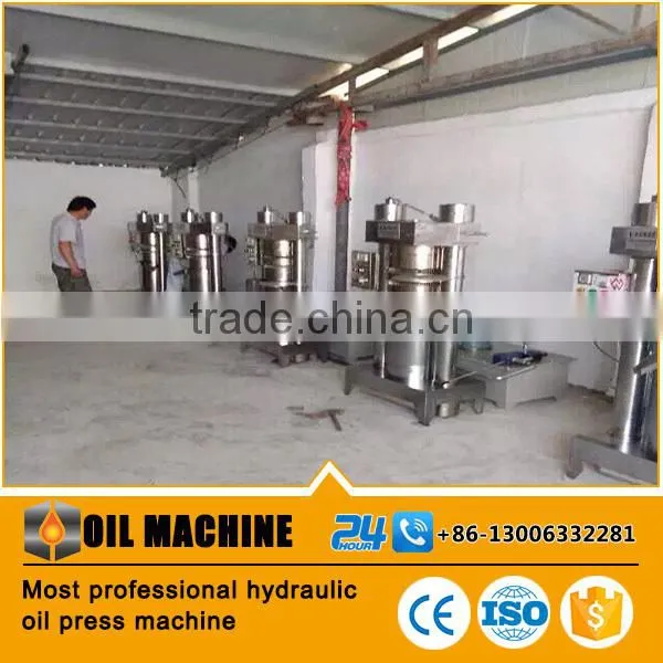 Home Use Small Hydraulic Cocoa Butter Oil Press photo-6