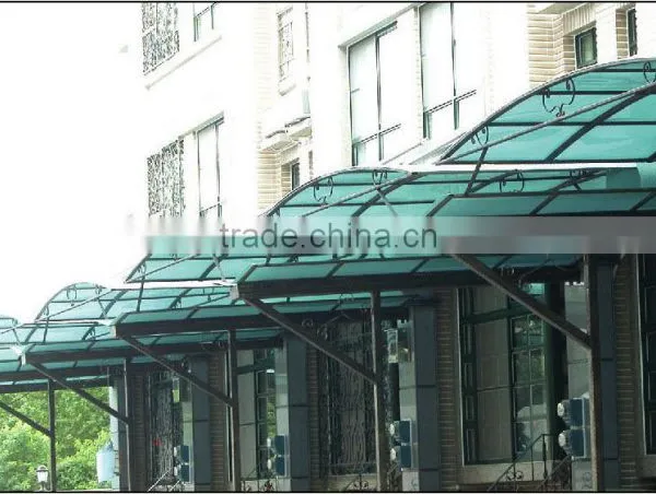 Transparent Plastic Polycarbonate Solid Flat Sheet (Valuview Green Solid Flat) photo-5