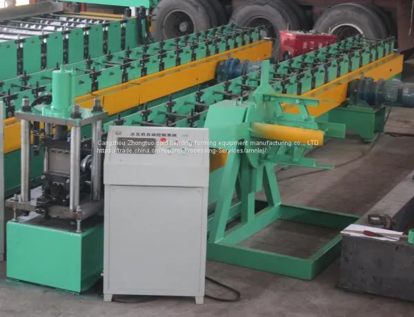 Light Duty Warehouse Pillar Roll Forming Machine photo-5