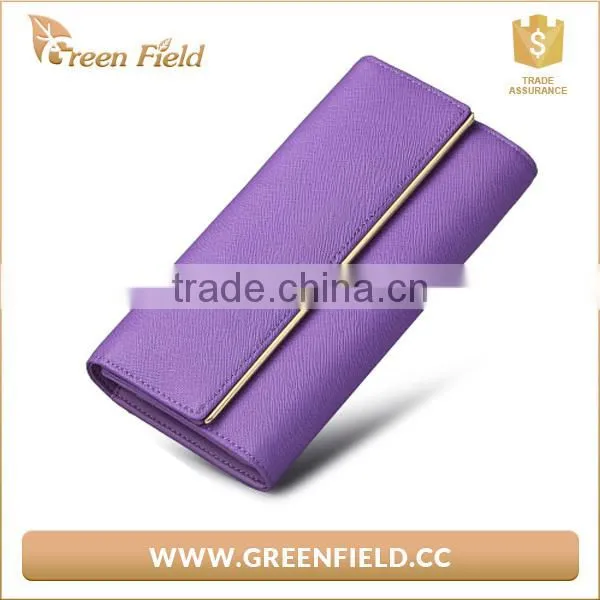 Woman Wallet Leather Wallet Top Grain Bifold Style Woman Rfid Wallet Leather photo-2