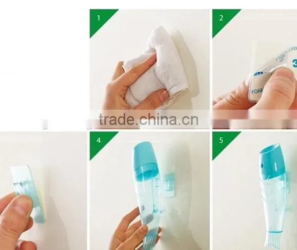 Hanging Removable Fished Shaped Plastic Vase photo-5