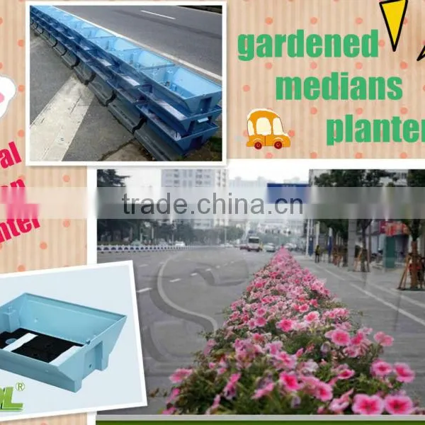 SOL 2015 Eco-friendly Saddle Shaped Planter Plastic Pot Flower Planter photo-5