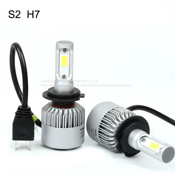 2017 New Products 9-32V S2 H7 Cob Led Car Headlight High/low 72w 8000lm 2.5a Led Car Headlight photo-3