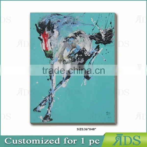 Giclee Print Horse Oil Painting On Canvas photo-3