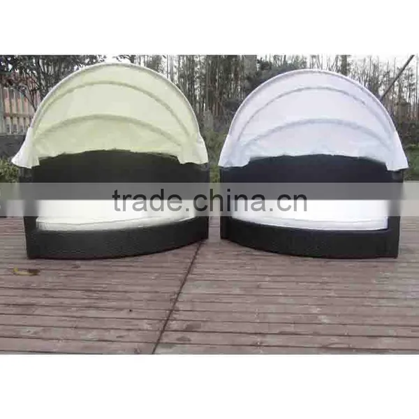 Poly Rattan Canopy Pet Bed photo-5