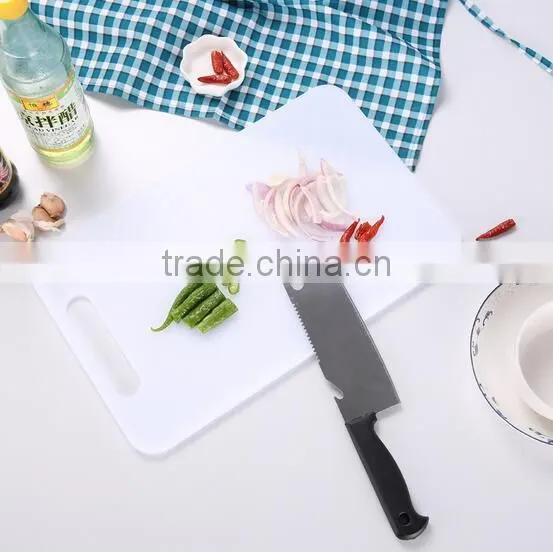 White Thick Plastic Chopping Board Fruit Chopping Block Wholesale Cutting Board Kitchen photo-3