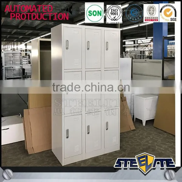 Fireproof 9 Door Steel Staff Clothes Wardrobe Locker photo-4