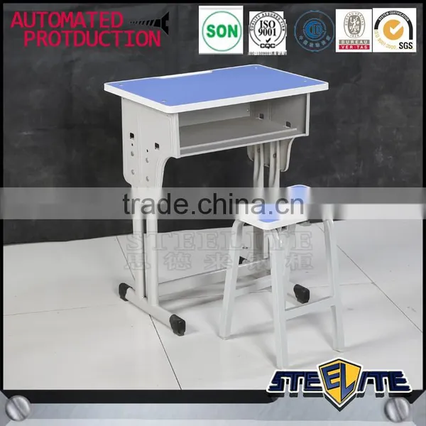 Adjustable Steel Single School Desk and Chairs Sets / Used Tables and Chairs for Sale photo-2