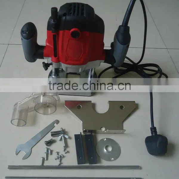 6mm/8mm 1050w Portable Power Wood Plunge Router Machine Versatile Small Electric Hand Trimmer photo-3