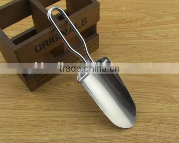 Protable Camping Survival Folding Stainless Steel Shovel With Carry Bag photo-5