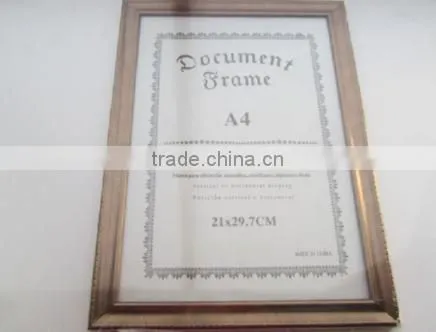 A4 Plastic Certificate Diploma Frames photo-4