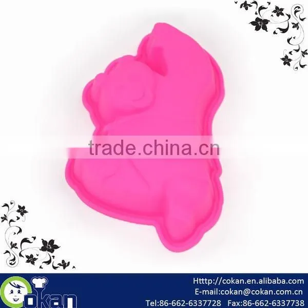 Baking Cake Tool Panda Shape Silicone Molds CK-SL518-6