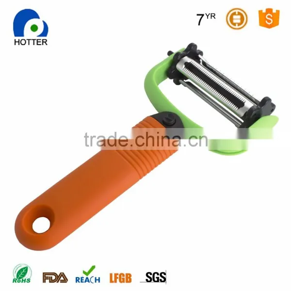 Hot Sale Stainless Steel 3 in 1 Vegetable Slicer Peeler Wholesale photo-2