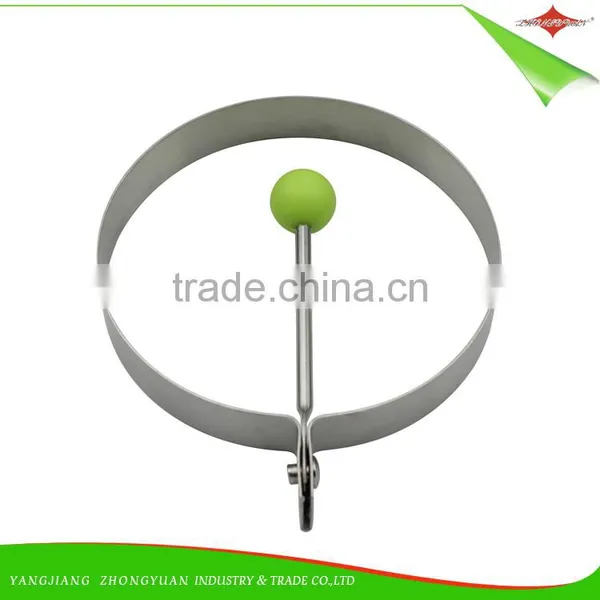 ZY-F1406 Good Quality Flower Style Stainless Steel Egg Ring Pancake Mold photo-6