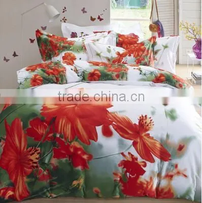 Digital Printing Bedspread /dye Sublimation Bed Cover , Custom Made Bedspread photo-3