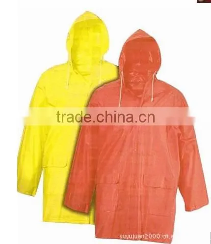 Adult 100% PVC Motorcycle Raincoat Fabric With Customer' S Logo photo-2