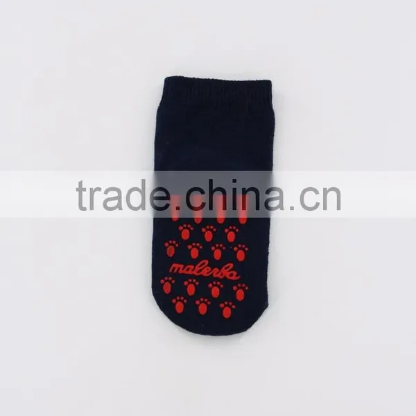 Children Boy Custom Non Slip Dots Terry School Socks photo-4