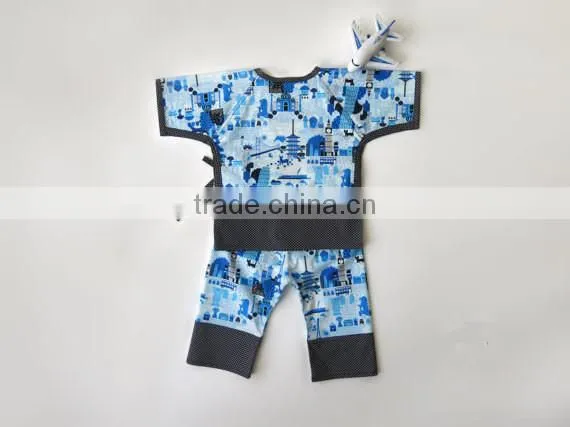 High End Custom Wholesale Cute Printed Boys Pajamas photo-2