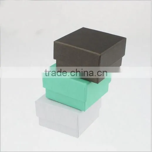 Customised Logo Matt Paper Jewelry Box Recycled Matt Paper Jewelry Box Cheap Paper Jewelry Gifts Box photo-3
