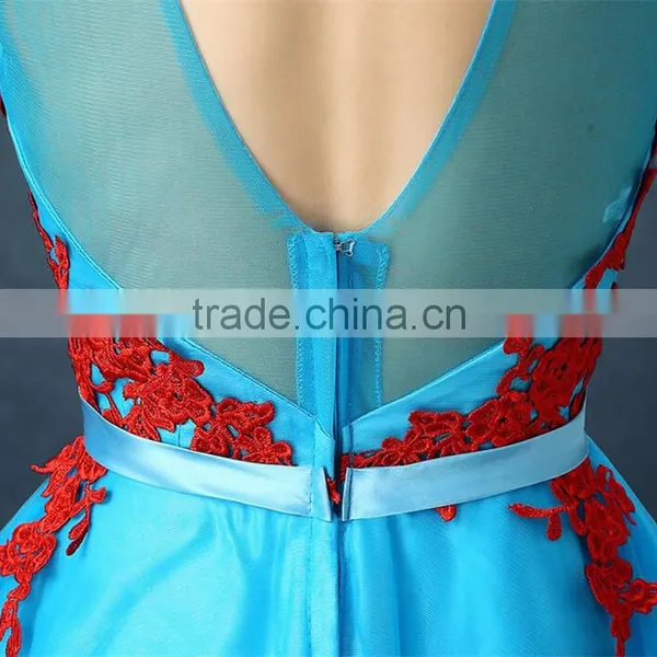 Factory Real Picture Low Back Sleeveless Lace Corchet Floral Wedding Dress Evening Dress Ball Grown photo-5