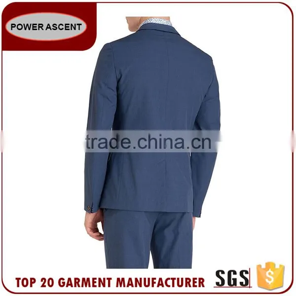 Wholesale Spring Summer Half Lined Polyester Viscose Jacket Blazer Best Brands Men'S Fashion Suit Design photo-3