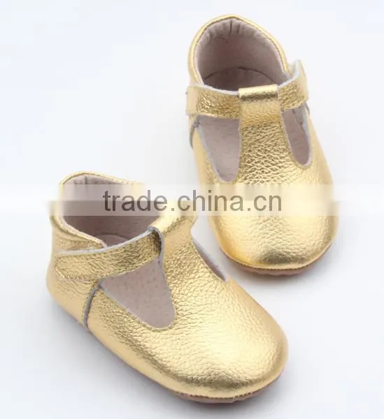 Popular Anti-skid Handmade Soft Leather Baby Shoes photo-5