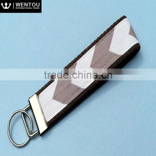 Personalized Monogram Chevron Key Fob photo-3