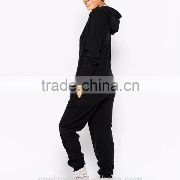 100% Polyester Fashion Women Sleepwear Wholesale Soft Fleece Sexy Adult Onesie photo-3