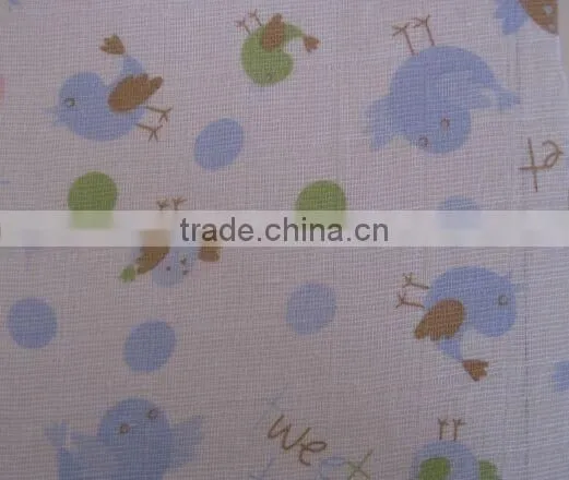 100%cotton Gentle Muslin Gauze 21s/32s/40s Printed/ Grey Muslin Gauze Floral Print photo-4