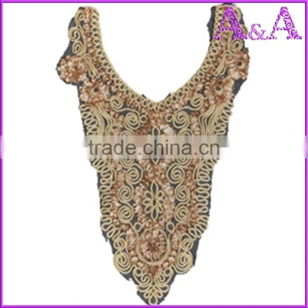 Nylon Lace Collar and Yokes for Women and Children Wing Lace Collar JF065