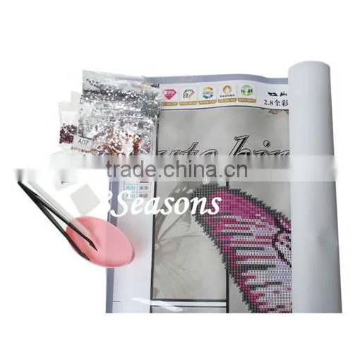 Multicolor Butterfly Pattern Embroidery Diamond Painting DIY Kit Cross Stitch For Living Room photo-3