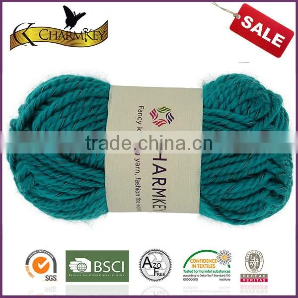 Charmkey Special Acrylic Crochet Yarn Reflectedyarn for Knitting Fancy Patterns photo-2