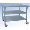 ASSEMBLING AND MOVING WORKING TABLE WITH THREE LAYERS