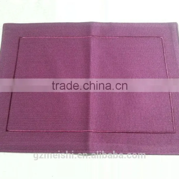 High Quality Fancy Washable Natural Linen Fabric Jacquard Cotton Napkins photo-2