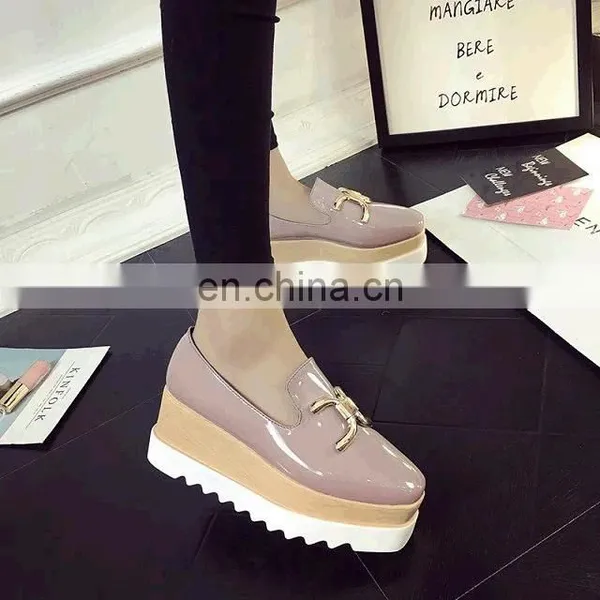Wholesale Slip on High Heel Shoes Platform Women Shoes 2017 photo-2