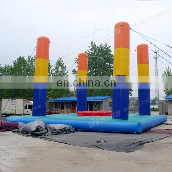 Hot Sale Inflatable Cheap Bungee Jumping Trampoline