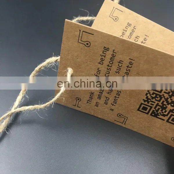Handmade Pants Leather Patch Label Design Color Garment Jeans Kraft Paper Label photo-4
