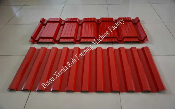 Double Layer Roof Sheet Roll Forming Machine photo-5