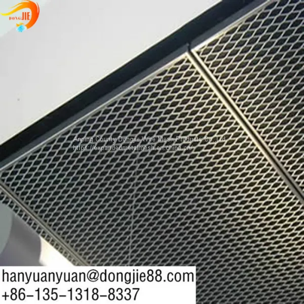 Building Expanded Metal Mesh Ceiling photo-5
