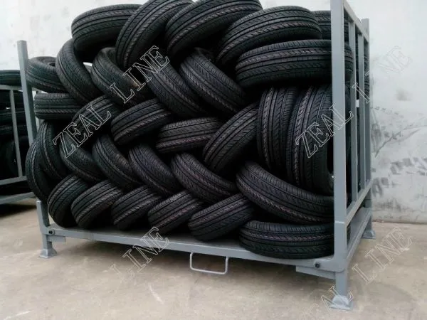 Tire Storage Rack With Tin Floor Tyre Rack Warehouse Rack photo-4