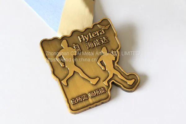 CTAI 8 Years Medal Manufacture Custom Metal Die Struck Medals for Gift photo-2