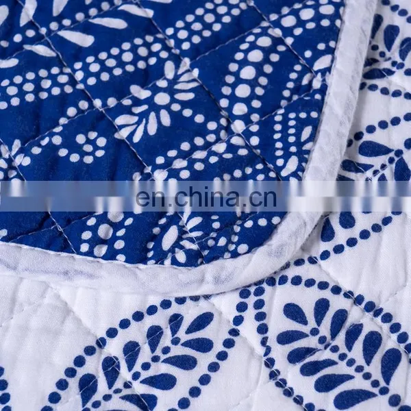 2020 New Home Decoration Goods Patchwork Quilt Set Quilt Bedspread photo-6