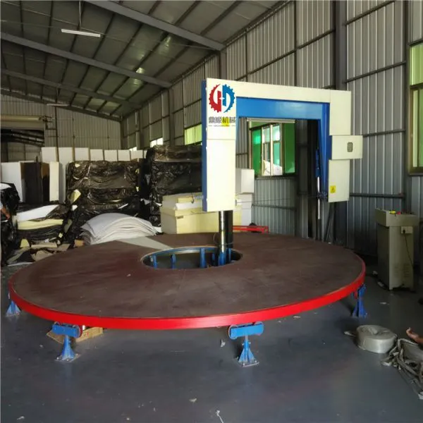 Automatic Rotary Table Horizontal Circle Sponge Cutting Machine photo-4