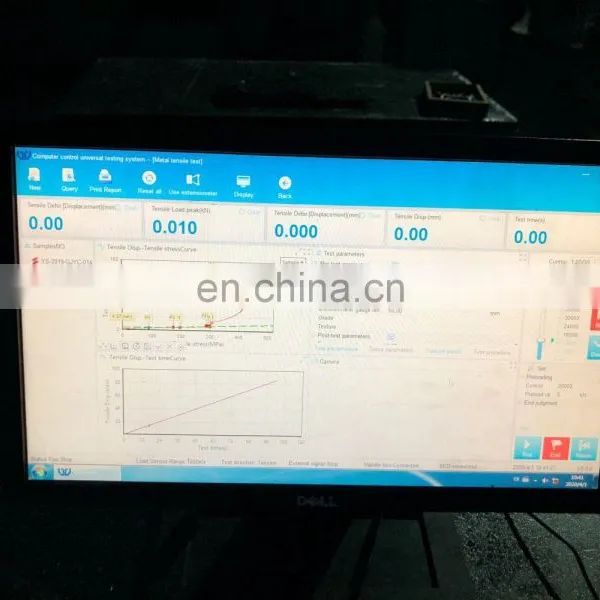 WEW-1000D 100ton Computer Display Hydraulic Universal Tensile Testing Equipment photo-7
