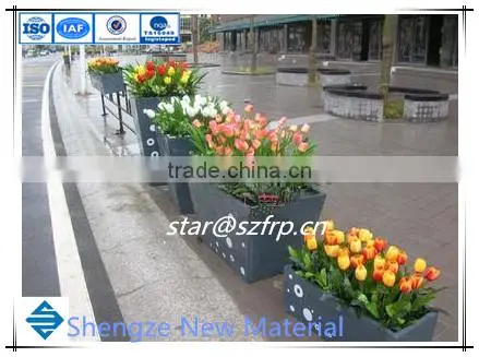 Fiberglass Flowerpot/GRP Flower Vase/FRP Box Price photo-6