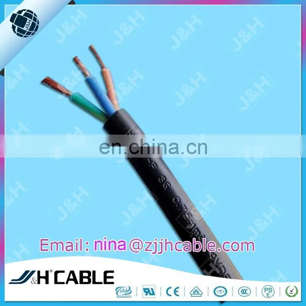 VDE Approved Flexible Power Cable H05VV-F 2/3/4/5 Cores 0.75~4.0mm2 photo-2